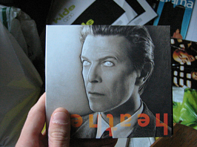 Nous écoutons le dernier Bowie