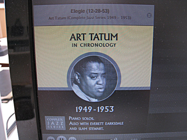 J'écoute Art Tatum