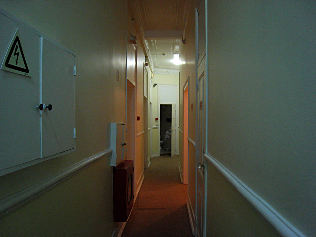 Le couloir qui mène à notre chambre