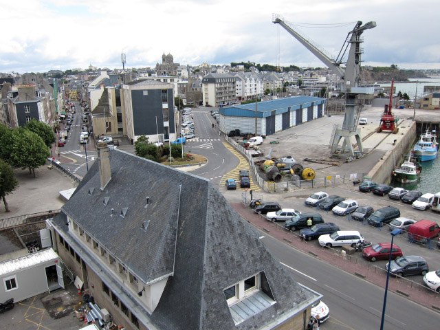 Vue sur le port