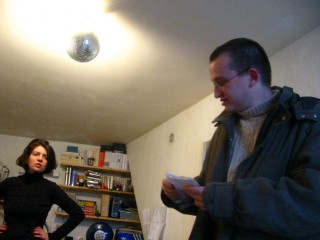 Jérôme rend visite à Sabine pour son projet de Polaroid