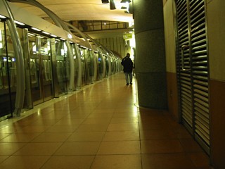 J'attends le métro