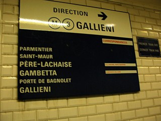 Direction Gallieni