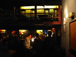 L'intérieur du bar