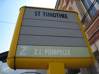 Arrêt de bus Saint-Timothée