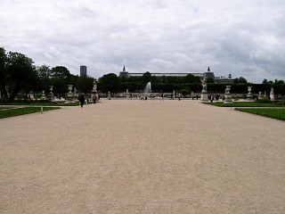 Je vais au jardin des Tuileries