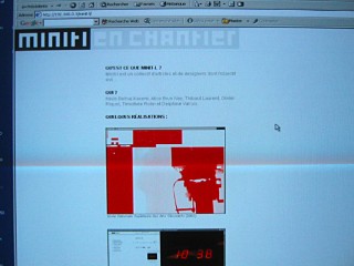 Je mets une page temporaire sur le site de Minit-L