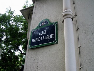 J'arrive Allée Marie-Laurent