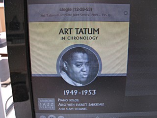 J'écoute Art Tatum