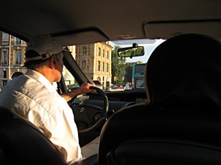 Le chauffeur de taxi