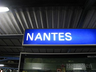 Nous arrivons à Nantes
