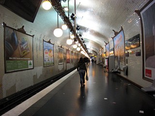 Le quai du métro
