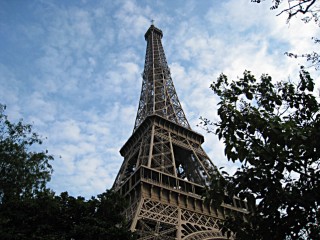 Nous arrivons enfin à la Tour Eiffel