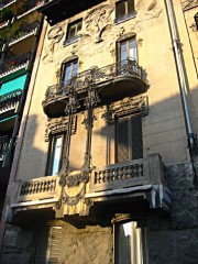Une façade Art Nouveau