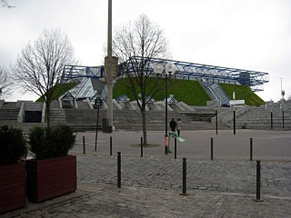 Le palais omnisport de Paris-Bercy