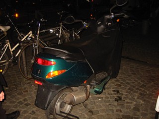 Le scooter de Thibaut
