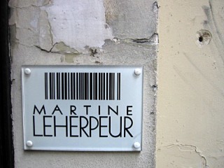 J'arrive chez Martine Leherpeur, bureau de style