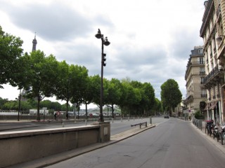 Je longe la Seine