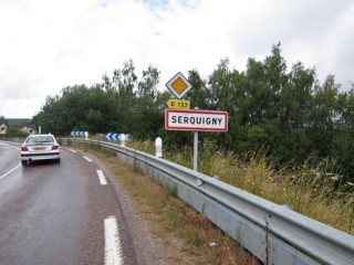 J'arrive à Serquigny