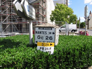 Je ne suis déjà plus qu'à 18 kms de Nantes