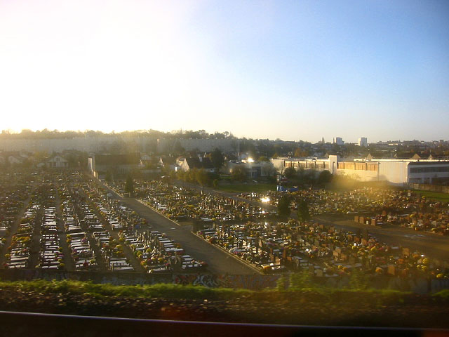 Je regarde le paysage