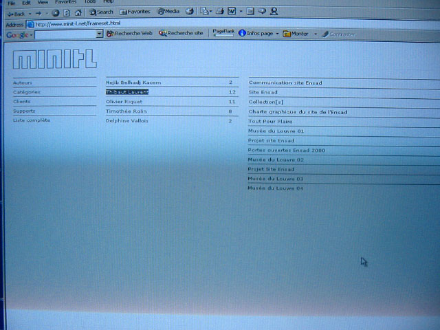 Le site web de notre collectif