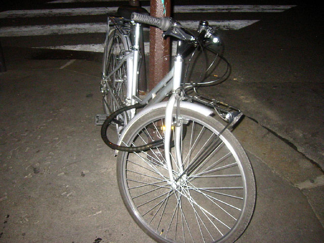 Je prends mon vélo