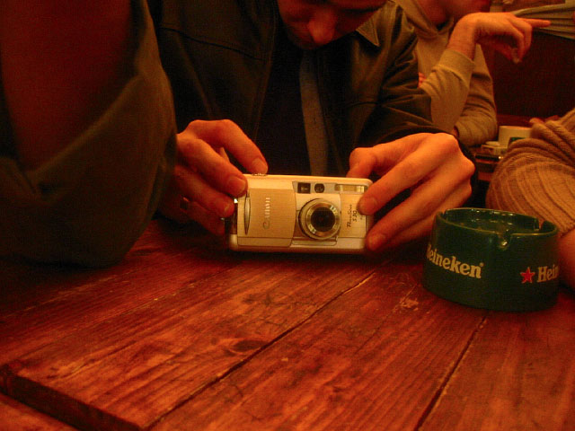 Thibaut fait des photos