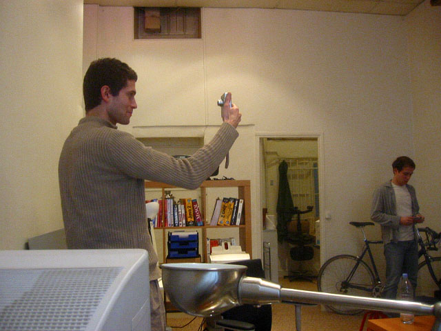 Olivier se prend en photo