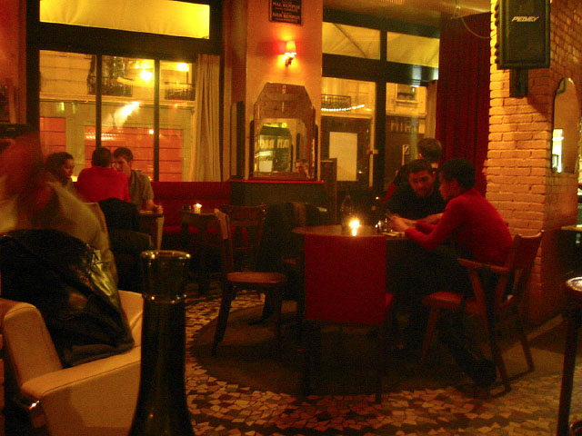 L'intérieur du restaurant