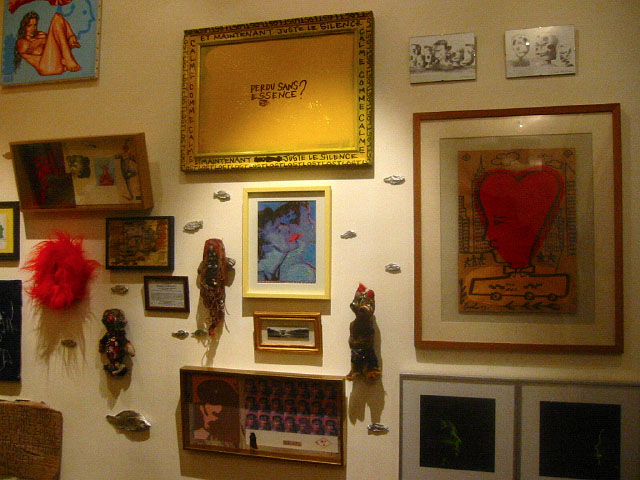 Galerie Alain Broders. Agnès m'y a donné rendez-vous