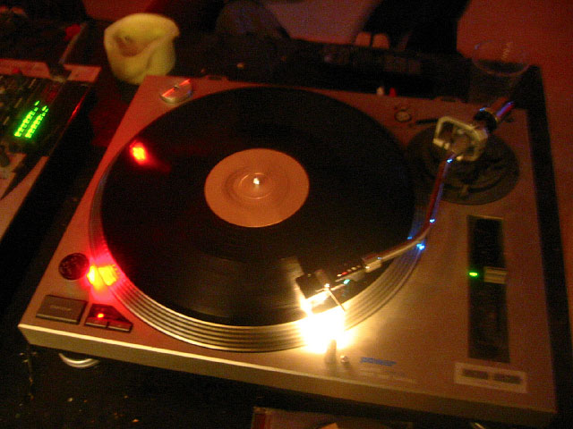 La platine du DJ