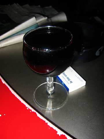 Je bois du vin