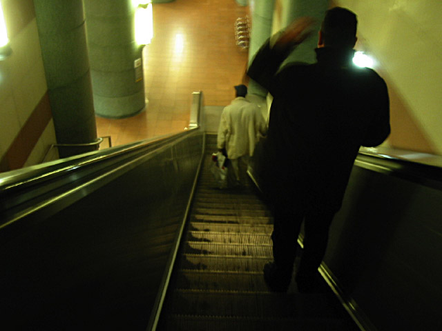 Je prends le métro