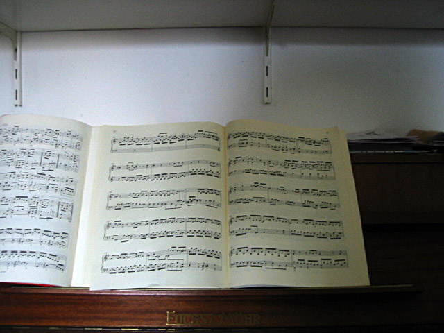 Je joue du piano