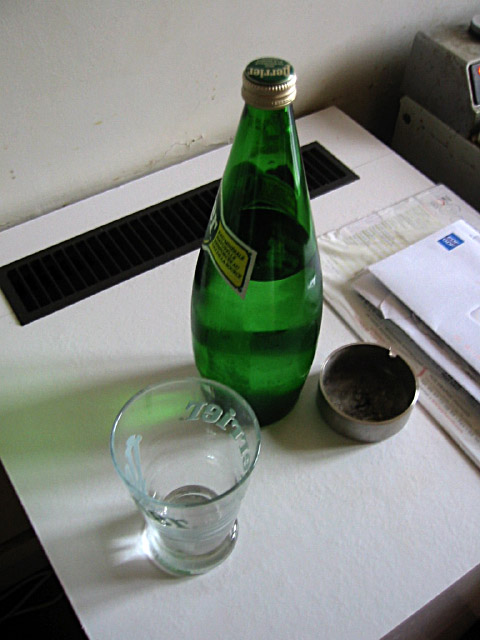 Je bois du perrier