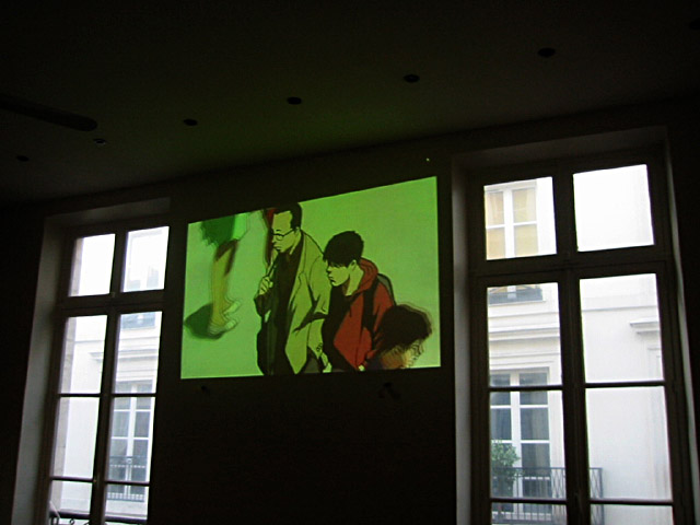 Le projecteur est installé