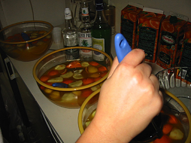 Je goûte le punch