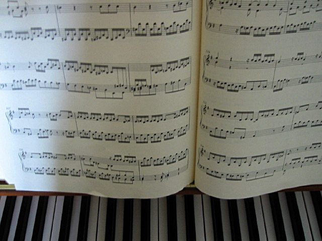 Je joue du piano