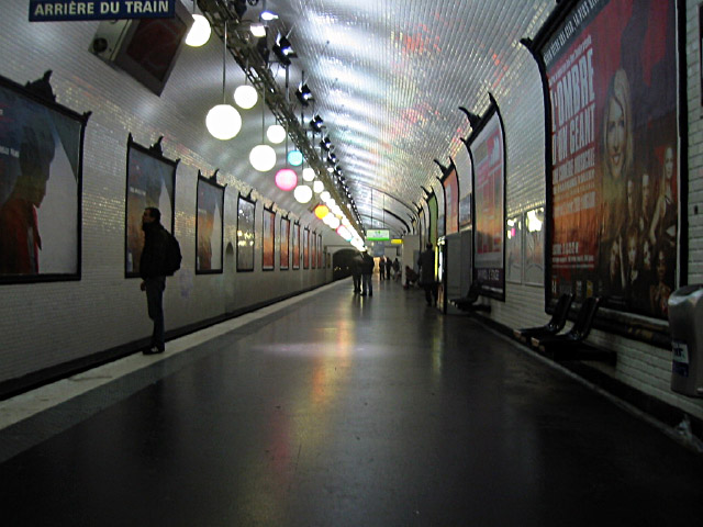Je prends le métro