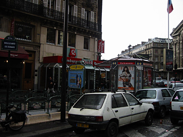 Je vais au Quick