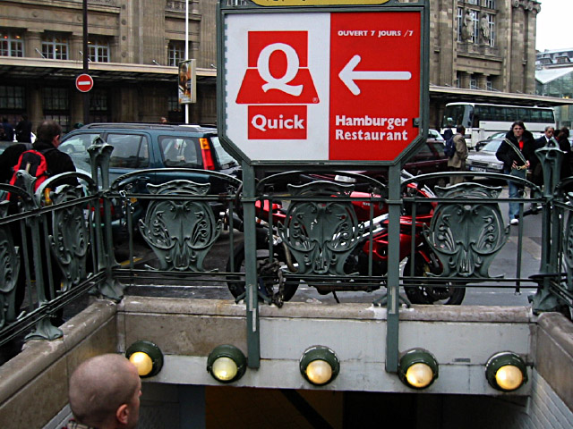 Je prends le métro