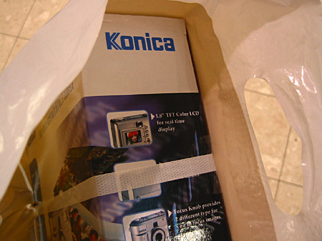 Je prends un Konica