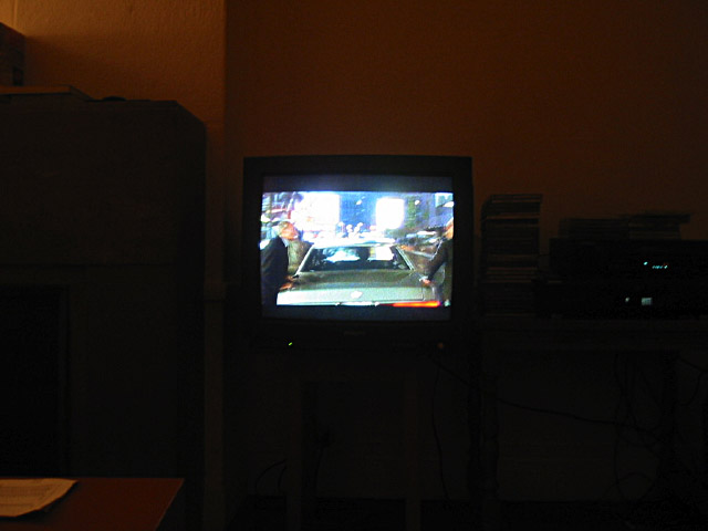 Je regarde la télé