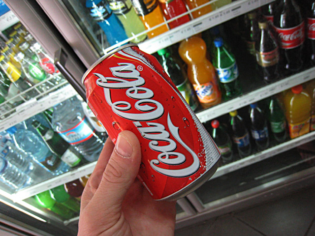 J'achète un coca