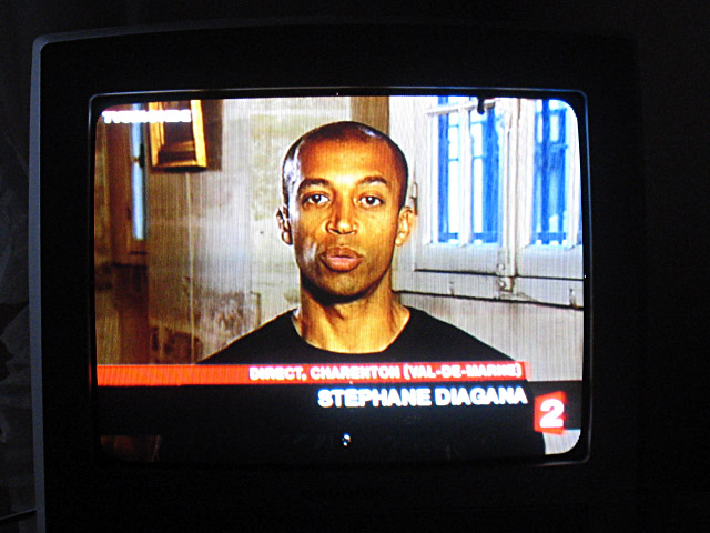 Je regarde la télévision