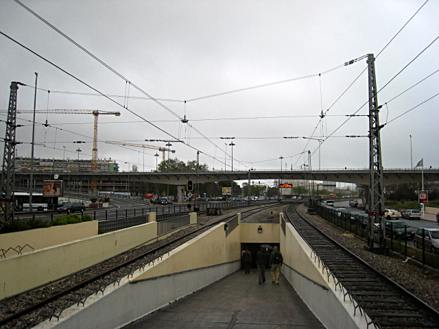 Nous arrivons à Algés