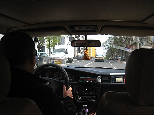 Le taxi roule