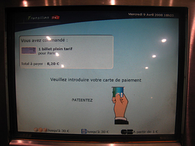 J'achète un ticket