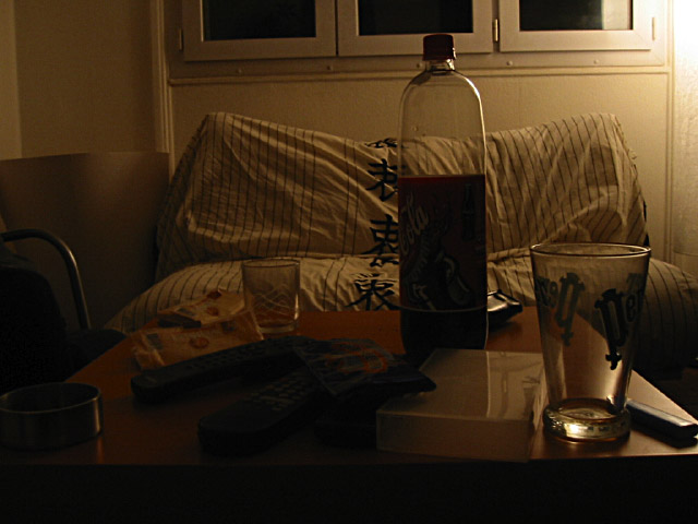 Je bois du coca